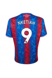 Crystal Palace Eddie Nketiah #9 Voetbaltruitje Thuis tenue 2024-25 Korte Mouw